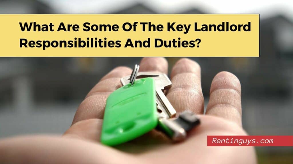 Landlord responsibilities