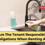 Tenant responsibilities