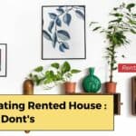 Decorating rented house