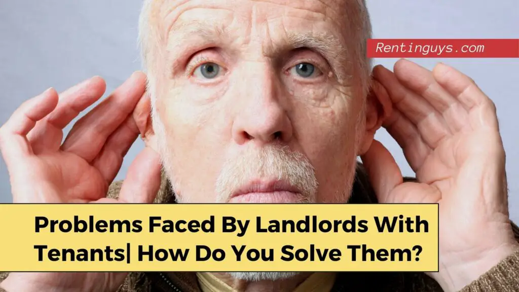 Problems faced by landlords
